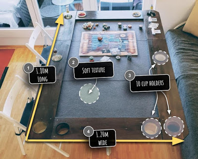 Diy With Ikea Convertible Gaming Table, Diy Gaming Table Topper